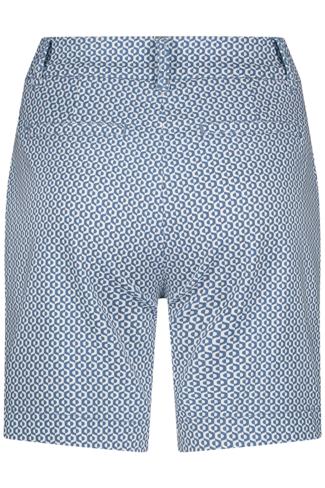 AVA SHORT FANCY DOT SRB4461 FADED BLUE